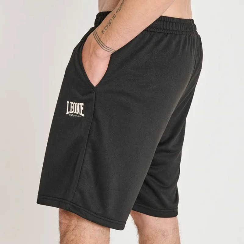Leone LIGHTWEIGHT LOGO SHORTS - black